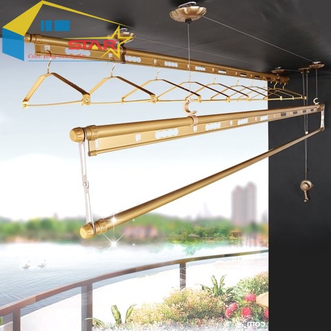 những không gian bắt buộc phải sử dụng giàn phơi thông minh, giàn phơi thông minh, lắp đặt giàn phơi quần áo, sử dụng giàn phơi thông minh, lựa chọn giàn phơi thông minh