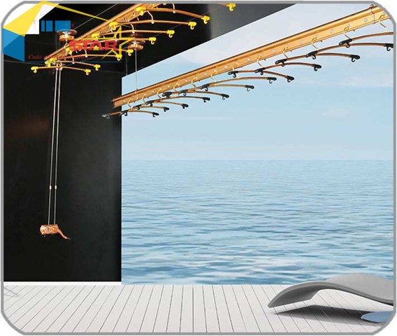 những không gian bắt buộc phải sử dụng giàn phơi thông minh, giàn phơi thông minh, lắp đặt giàn phơi quần áo, sử dụng giàn phơi thông minh, lựa chọn giàn phơi thông minh