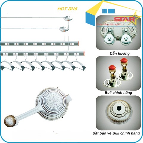bảo quản giàn phơi quần áo thông minh, lắp đặt giàn phơi, giàn phơi, bảo dưỡng giàn phơi thông minh, giàn phơi đồ thông minh, bảo dưỡng giàn phơi, giàn phơi thông minh, Bảo dưỡng cho bộ tời, Cách bảo dưỡng cho buli và dẫn hướng, Bảo dưỡng phần dây cáp và thanh phơi