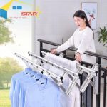 Ưu điểm của giàn phơi gấp gọn – giàn phơi gắn tường Hàn Quốc