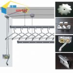 Một số thông tin về giàn phơi thông minh gắn trần hòa phát 999B