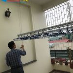 Giàn phơi thông minh gắn trần hoạt động thế nào?
