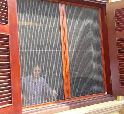 Lưới chống muỗi cửa sổ chung cư, Lưới chống muỗi cửa sổ, lắp đặt lưới chống muỗi, Cấu tạo của lưới chống muỗi cửa sổ, lắp đặt lưới chống muỗi cửa sổ