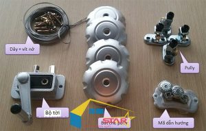 Bộ giàn phơi thông minh, phơi quần áo, chăn ga gối, bộ giàn phơi, Điều khiển từ xa