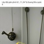 Tuấn Vinh Shop lắp đặt giàn phơi cho chung cư Tạ Quang Bửu