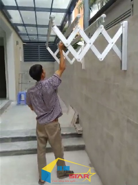 giàn phơi nhập khẩu, giàn phơi inox nhập khẩu, giàn phơi quần áo thông minh nhập khẩu, Giàn phơi thông minh nhập khẩu