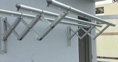 Giàn phơi gắn tường đang trở thành một giải pháp phổ biến cho việc phơi áo quần trong các căn nhà có không gian hạn chế.