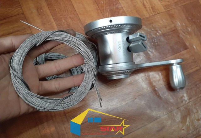 bộ dây phơi quần áo giàn phơi thông minh, bộ dây phơi quần áo, dây phơi quần áo giàn phơi thông minh, giàn phơi thông minh, dây cáp giàn phơi, Cáp giàn phơi thông minh