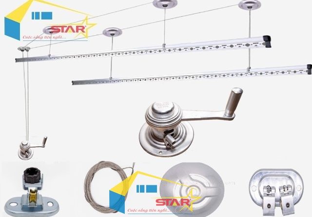 bộ tời giàn phơi thông minh, Tuấn Vinh Shop, bộ tời giàn phơi, giàn phơi thông minh, bộ tời