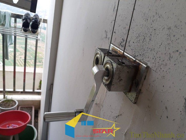 thay dây phơi giàn phơi, Tuấn Vinh Shop, dây giàn phơi