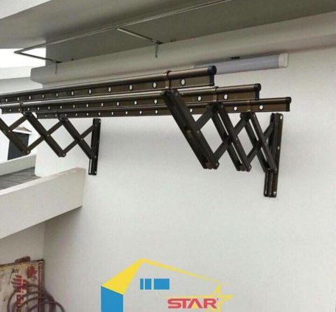 lắp giàn phơi gắn tường, giàn phơi gắn tường, lắp giàn phơi, lắp đặt giàn phơi thông minh, giàn phơi thông minh, lắp đặt giàn phơi, giàn phơi xếp ngang 3 thanh, giàn phơi Hàn Quốc bằng inox, Mua giàn phơi