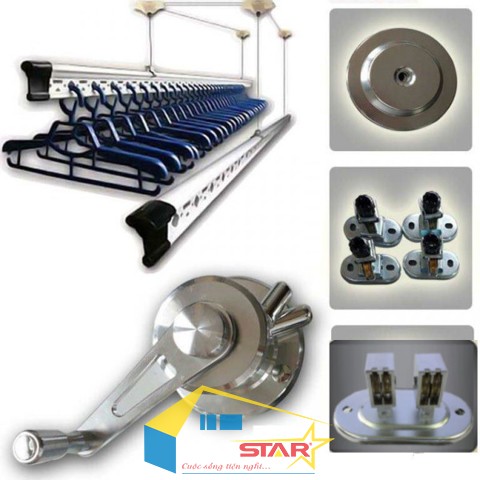 Giàn phơi thông minh Sankaku, Giàn phơi thông minh, giàn phơi Sankaku, Dây cáp inox 304, Tuấn Vinh Shop, giàn phơi Sankaku, Địa chỉ cung cấp phụ kiện giàn phơi thông minh Gianphoithongminh.org,