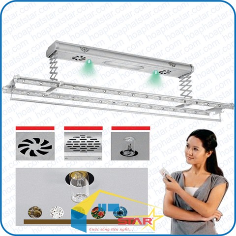 Gian Phoi Dien Tu, Gian Phoi Thong Minh, Tuấn Vinh Shop, Smart Home, Noi That Thong Minh, Gian Phoi Tu Dong