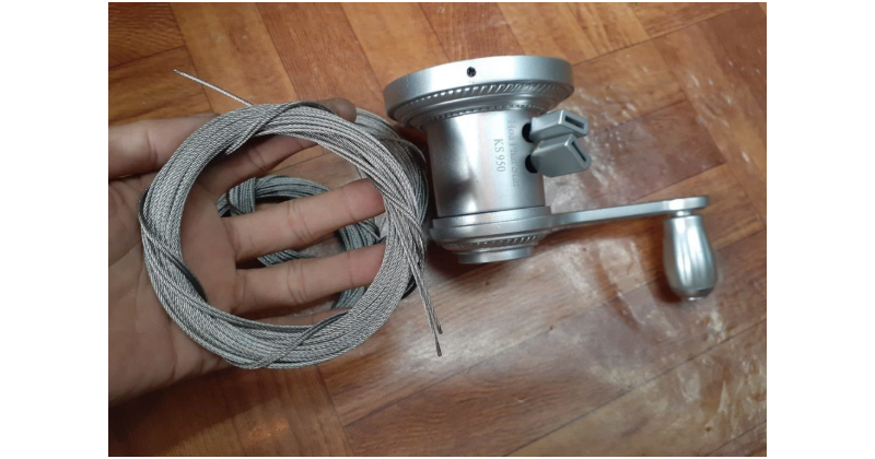 sửa dây phơi thông minh, thay dây giàn phơi quần áo, sửa giàn phơi bị đứt dây, thay dây cáp inox giàn phơi, giàn phơi quay không lên, sửa giàn phơi tại nhà TP.HCM, Tuấn Vinh Shop, giàn phơi