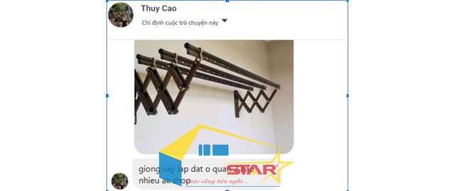 giàn phơi gắn tường, lắp đặt giàn phơi gắn tường, giàn phơi inox, giàn phơi thông minh, Tuấn Vinh Shop, giàn phơi ban công, lắp giàn phơi tại TP.HCM