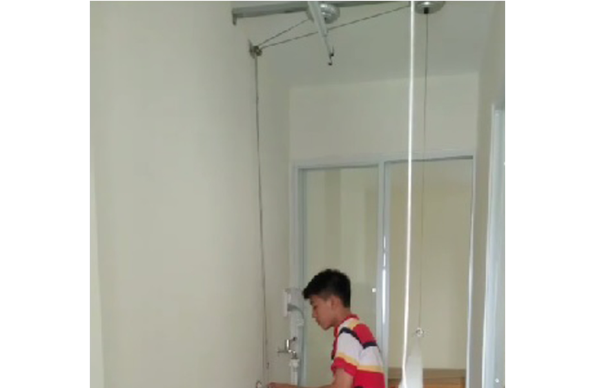 Sử Dụng Giàn Phơi Thông Minh, Sử dụng giàn phơi thông minh đơn giản, Giàn phơi thông minh, Giàn phơi quần áo, Giàn phơi thông minh Hòa Phát, Kéo dài tuổi thọ giàn phơi