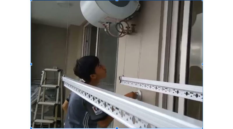 Mẹo lắp giàn phơi thông minh, Giàn phơi thông minh, Lắp giàn phơi thông minh, Giàn phơi Hòa Phát, Giàn phơi cho không gian hẹp, Lắp giàn phơi ban công