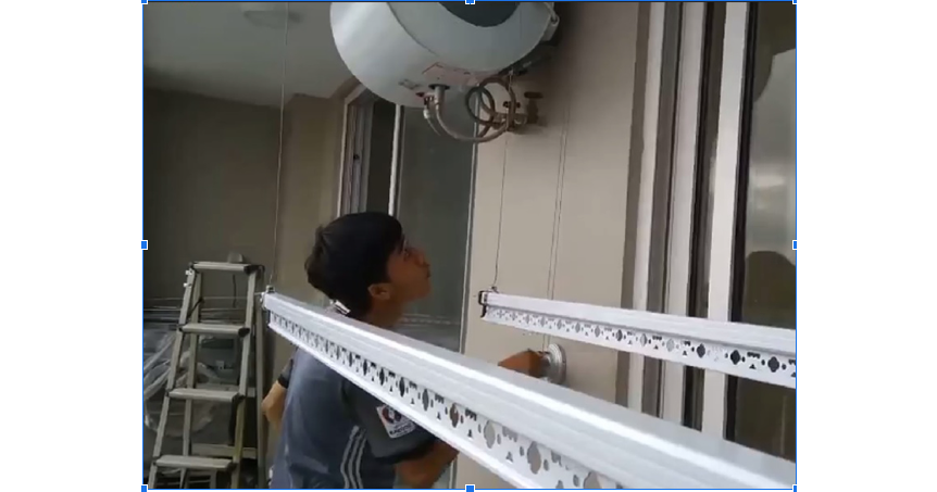 Mẹo lắp giàn phơi thông minh, Giàn phơi thông minh, Lắp giàn phơi thông minh, Giàn phơi Hòa Phát, Giàn phơi cho không gian hẹp, Lắp giàn phơi ban công