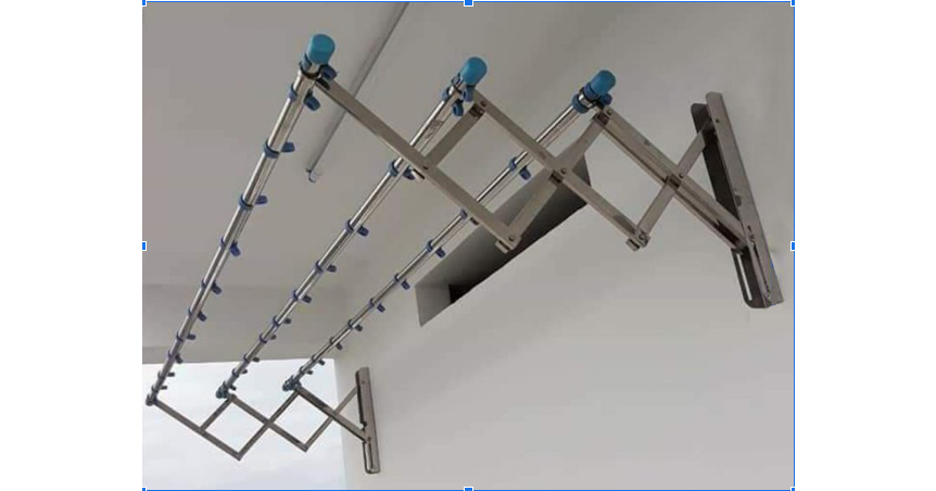 Giàn phơi thông minh gắn tường, Giàn phơi xếp gắn tường, Sản phẩm giàn phơi thông minh, Giàn phơi điều khiển từ xa, Cấu tạo giàn phơi thông minh gắn tường, Tuấn Vinh Shop