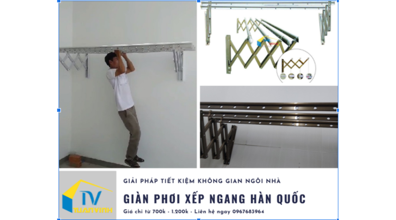 Giàn phơi thông minh gắn tường, Giàn phơi xếp gắn tường, Sản phẩm giàn phơi thông minh, Giàn phơi điều khiển từ xa, Cấu tạo giàn phơi thông minh gắn tường, Tuấn Vinh Shop