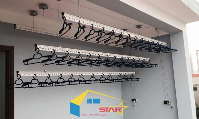 Giàn phơi thông minh, Cấu tạo của giàn phơi thông minh, Lắp đặt giàn phơi thông minh, Dịch vụ lắp đặt giàn phơi thông minh, Lắp đặt sản phẩm giàn phơi thông minh, Giàn phơi thông minh Hòa Phát