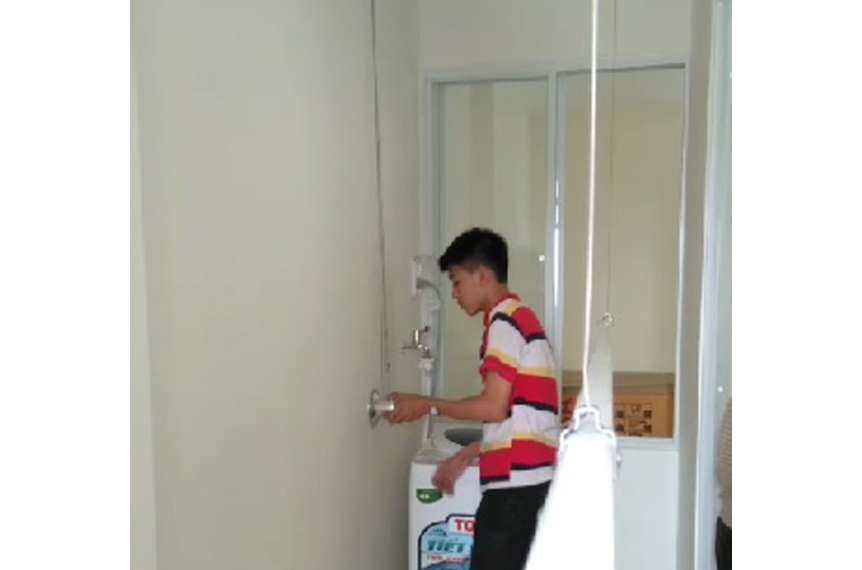 Giàn phơi thông minh, Sử dụng giàn phơi thông minh, Quá trình sử dụng giàn phơi thông minh, Bộ giàn phơi, Giàn phơi, Cách dùng giàn phơi bền lâu