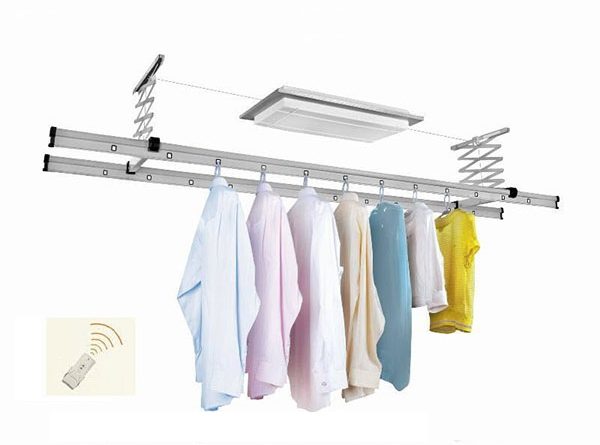 giàn phơi bấm điện tự động, so sánh giàn phơi thông minh, giàn phơi điều khiển từ xa, giàn phơi gắn trần, giàn phơi tự động