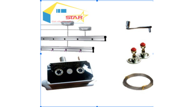 Giàn phơi thông minh STAR KS888B, Giàn phơi KS888B, Giàn phơi gắn trần tay quay, Lắp đặt giàn phơi thông minh, Sử dụng giàn phơi thông minh, Giàn phơi hợp kim nhôm Inox