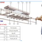 Vẻ Đẹp Hiện Đại Của Giàn Phơi Thông Minh Điều Khiển Từ Xa