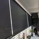 Lắp Đặt Bạt Che Mưa Tự Cuốn Mái Hiên 